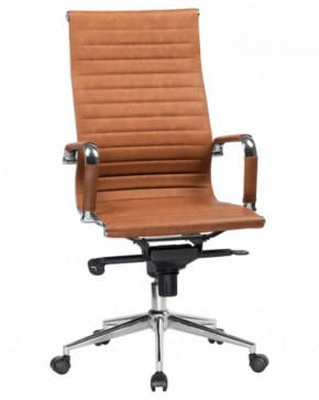 Офисное кресло для руководителей DOBRIN CLARK LMR-101F светло-коричневый №321 в Ревде - revda.mebel-74.com | фото
