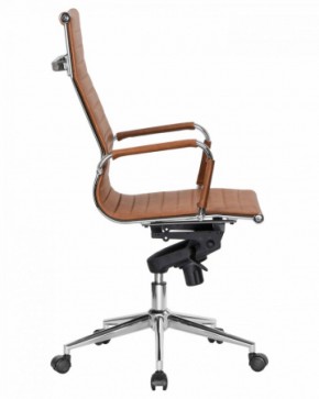 Офисное кресло для руководителей DOBRIN CLARK LMR-101F светло-коричневый №321 в Ревде - revda.mebel-74.com | фото