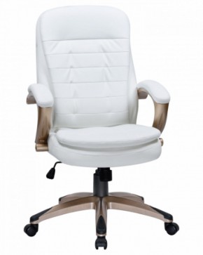 Офисное кресло для руководителей DOBRIN DONALD LMR-106B белый в Ревде - revda.mebel-74.com | фото
