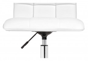 Офисное кресло Квадро экокожа белая / хром в Ревде - revda.mebel-74.com | фото