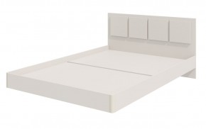 Парус Кровать 1400 на щитах (Белый) в изголовье 4 декор. квадрата в Ревде - revda.mebel-74.com | фото