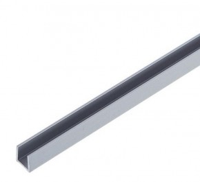 Планка торцевая "П" 4 мм для стеновой панели (алюминий) в Ревде - revda.mebel-74.com | фото