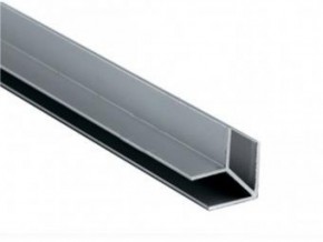 Планка угловая "W" 4 мм для стеновой панели (алюминий) в Ревде - revda.mebel-74.com | фото