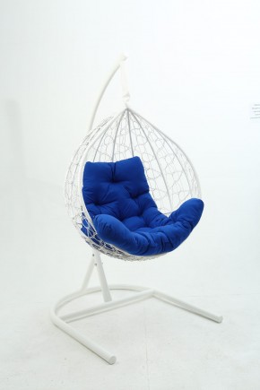 Подвесное кресло Бароло (белый/синий) в Ревде - revda.mebel-74.com | фото