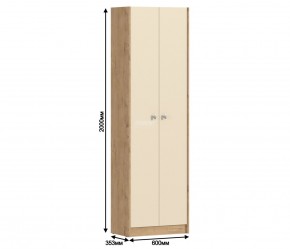 Шкаф 2 дверный Сидней СБ-2588 в Ревде - revda.mebel-74.com | фото