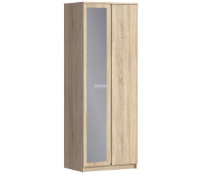 Шкаф 2х дверный с зеркалом Веста СБ-2259 (Дуб Сонома) в Ревде - revda.mebel-74.com | фото
