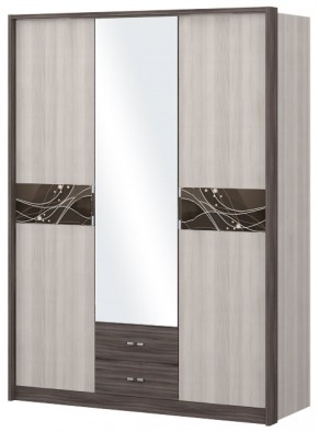 Шкаф 3-х дверный с зеркалом Шк68.2 МС Николь в Ревде - revda.mebel-74.com | фото