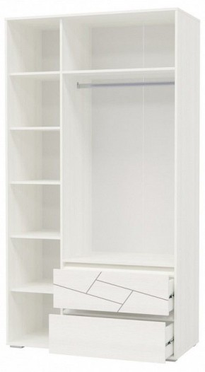 Шкаф 3-х дверный с ящиками АДЕЛИНА (4-4832рам.б) в Ревде - revda.mebel-74.com | фото