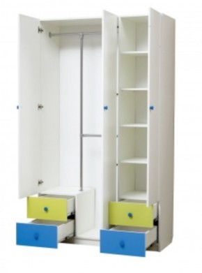 Шкаф 3-х дверный с ящиками Радуга (1200) в Ревде - revda.mebel-74.com | фото