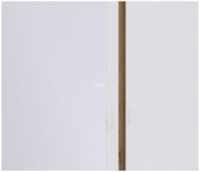 Шкаф 3х дверный с зеркалом Веста СБ-2258 (Дуб Бунратти/Белый глянец) в Ревде - revda.mebel-74.com | фото