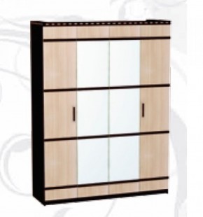 Шкаф 4-х дверный для одежды и белья "Ольга-13" в Ревде - revda.mebel-74.com | фото
