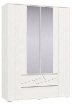 Шкаф 4-х дверный с ящиками АДЕЛИНА (4-4833рам.б) в Ревде - revda.mebel-74.com | фото