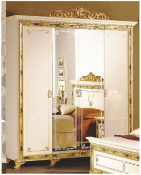 Шкаф 4-х дверный с зеркалами (06.144) МС Катя в Ревде - revda.mebel-74.com | фото
