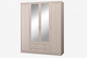 ВЕРОНА-СП Шкаф 4-х дверный с зеркалом и ящиками в Ревде - revda.mebel-74.com | фото