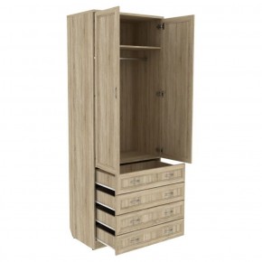 Шкаф для белья со штангой и ящиками арт. 103 в Ревде - revda.mebel-74.com | фото