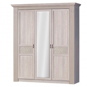 Шкаф для одежды 3-х дверный №180 "Лючия" Дуб оксфорд серый в Ревде - revda.mebel-74.com | фото