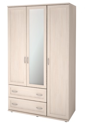 Шкаф для одежды 3-х дверный Ника-Люкс 18 в Ревде - revda.mebel-74.com | фото