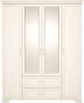 Шкаф для одежды 4-х дверный с зеркалом Венеция 2 бодега в Ревде - revda.mebel-74.com | фото