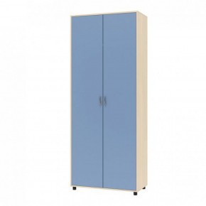Шкаф для одежды Дельта-2 Дуб молочный/Голубой в Ревде - revda.mebel-74.com | фото