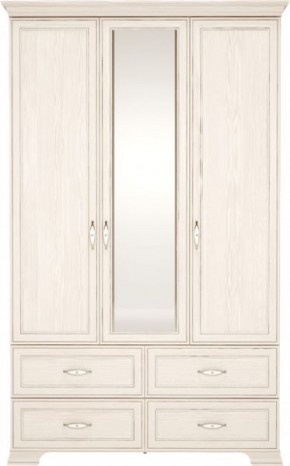 Шкаф для одежды с зеркалом 3-х дв Венеция 1 бодега в Ревде - revda.mebel-74.com | фото