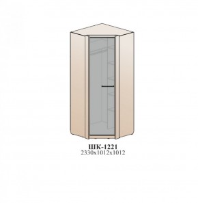 Шкаф ЛУНА (ШК-1221 фасад-комбинированный) Венге/жемчуг в Ревде - revda.mebel-74.com | фото