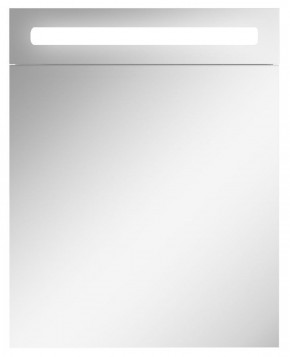 Шкаф-зеркало Аврора 55 левый с подсветкой LED Домино (DV8003HZ) в Ревде - revda.mebel-74.com | фото