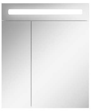 Шкаф-зеркало Аврора 60 с подсветкой LED Домино (DV8005HZ) в Ревде - revda.mebel-74.com | фото