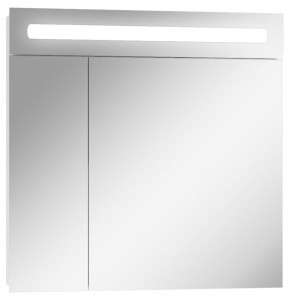 Шкаф-зеркало Аврора 70 с подсветкой LED Домино (DV8007HZ) в Ревде - revda.mebel-74.com | фото