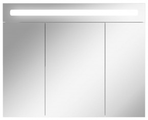 Шкаф-зеркало Аврора 90 с подсветкой LED Домино (DV8011HZ) в Ревде - revda.mebel-74.com | фото
