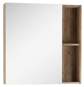 Шкаф-зеркало Craft 70 левый/правый Домино (DCr2213HZ) в Ревде - revda.mebel-74.com | фото