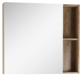 Шкаф-зеркало Craft 80 левый/правый Домино (DCr2204HZ) в Ревде - revda.mebel-74.com | фото
