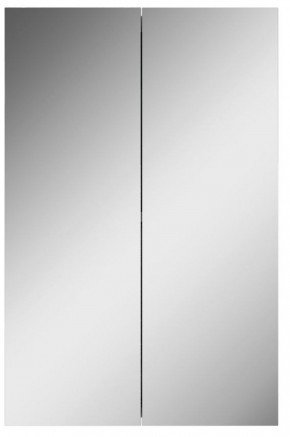 Шкаф-зеркало Норма 45 2 двери АЙСБЕРГ (DA1635HZ) в Ревде - revda.mebel-74.com | фото