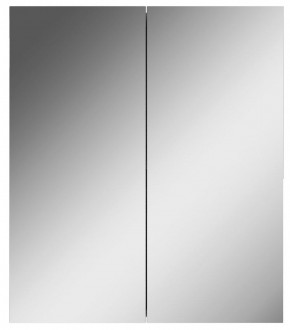 Шкаф-зеркало Норма 60 2 двери АЙСБЕРГ (DA1619HZ) в Ревде - revda.mebel-74.com | фото