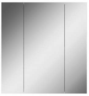 Шкаф-зеркало Норма 65 3 двери АЙСБЕРГ (DA1640HZ) в Ревде - revda.mebel-74.com | фото
