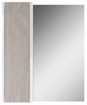 Шкаф-зеркало Uno 60 Дуб серый левый/правый Домино (DU1503HZ) в Ревде - revda.mebel-74.com | фото