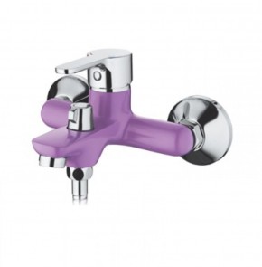 Смеситель для ванны Accoona A6367S фиолетовый в Ревде - revda.mebel-74.com | фото