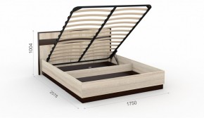 Спальня Эшли Кровать 160 с подъемным механизмом Венге/Дуб сонома в Ревде - revda.mebel-74.com | фото