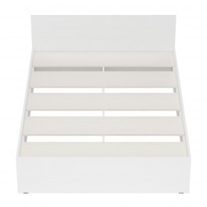 Стандарт Кровать 1400, цвет белый, ШхГхВ 143,5х203,5х70 см., сп.м. 1400х2000 мм., без матраса, основание есть в Ревде - revda.mebel-74.com | фото