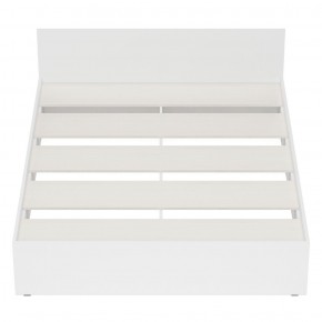 Стандарт Кровать 1600, цвет белый, ШхГхВ 163,5х203,5х70 см., сп.м. 1600х2000 мм., без матраса, основание есть в Ревде - revda.mebel-74.com | фото