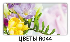 Стол Бриз с фотопечатью Цветы R044 в Ревде - revda.mebel-74.com | фото