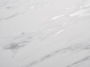 Стол CREMONA 140 KL-99 Белый мрамор матовый, итальянская керамика / черный каркас, ®DISAUR в Ревде - revda.mebel-74.com | фото