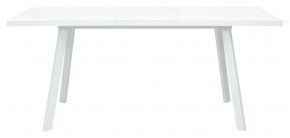 Стол ФИН 120 Белый, стекло/ Белый каркас М-City в Ревде - revda.mebel-74.com | фото