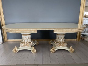 Стол овальный раскладной Версаль 2400(2800)*1100 в Ревде - revda.mebel-74.com | фото