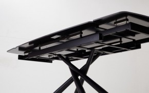 Стол RIVOLI 140 MATT BLACK MARBLE SOLID CERAMIC / BLACK, ®DISAUR в Ревде - revda.mebel-74.com | фото