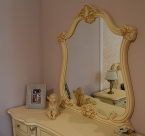 Туалетный стол + Зеркало Мона Лиза (крем) в Ревде - revda.mebel-74.com | фото