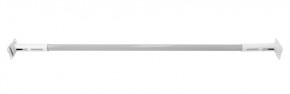 Турник раздвижной 1450-1700 цв. белый-серый FLEXTER PROFI в Ревде - revda.mebel-74.com | фото