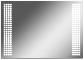 Зеркало Cosmo 100 black с подсветкой Sansa (SC1047Z) в Ревде - revda.mebel-74.com | фото