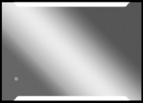 Зеркало Оттава 1000х700 с подсветкой Домино (GL7028Z) в Ревде - revda.mebel-74.com | фото