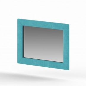 Зеркало прямоугольное Plaza в ткани велюр Enigma в Ревде - revda.mebel-74.com | фото