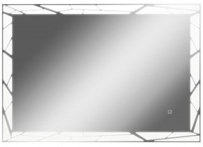 Зеркало Сеул 1000х700 с подсветкой Домино (GL7029Z) в Ревде - revda.mebel-74.com | фото